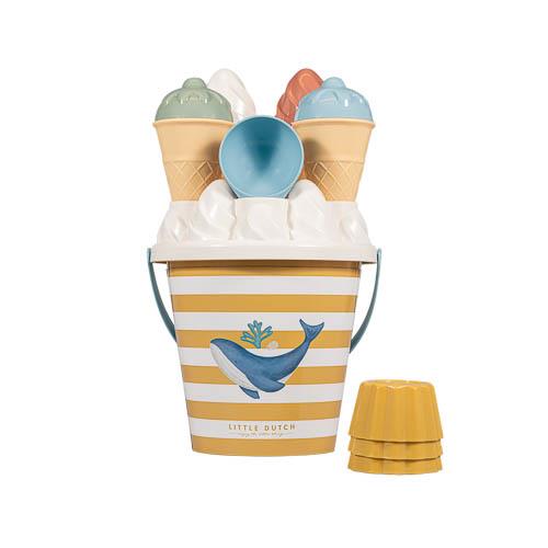 Produktbild: Little Dutch - Sandformen Eis Ocean Dreams Blue von little dutch im Onlineshop von dasMikruli - Dein Shop für Baby Erstausstattung