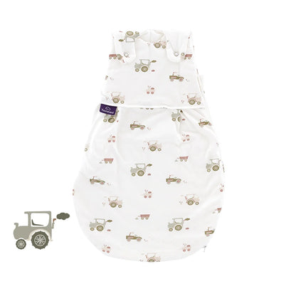 Träumeland - LIEBMICH Schlafsack Little Farm grün