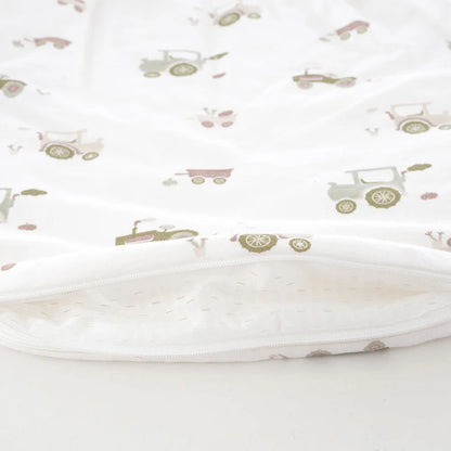 Träumeland - LIEBMICH Schlafsack Little Farm grün