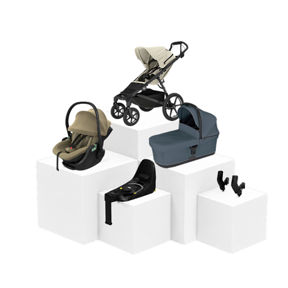 Thule Urban Glide 4 5-in-1 Travel Set – Babywanne, Babyschale & ISOFIX Basis