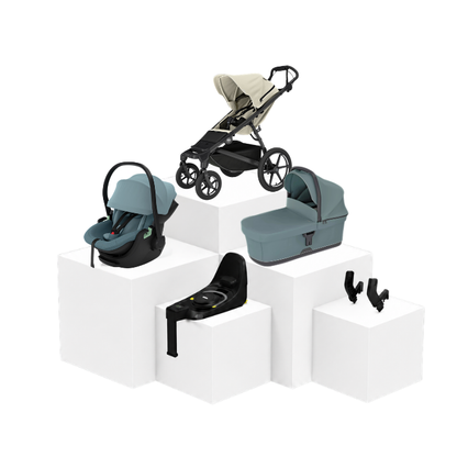 Thule Urban Glide 4 5-in-1 Travel Set – Babywanne, Babyschale & ISOFIX Basis