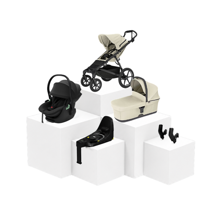 Thule Urban Glide 4 5-in-1 Travel Set – Babywanne, Babyschale & ISOFIX Basis