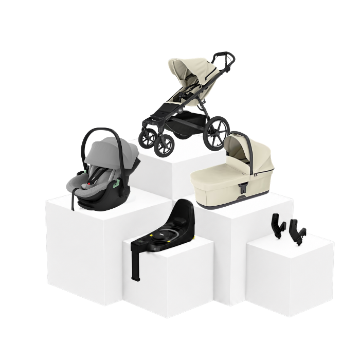 Thule Urban Glide 4 5-in-1 Travel Set – Babywanne, Babyschale & ISOFIX Basis