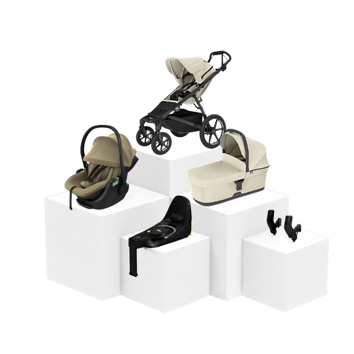Thule Urban Glide 4 5-in-1 Travel Set – Babywanne, Babyschale & ISOFIX Basis