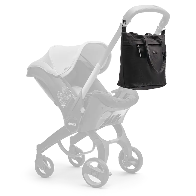 Produktbild: Doona - Essentials Tote Bag schwarz von Doona im Onlineshop von dasMikruli - Dein Shop für Baby Erstausstattung