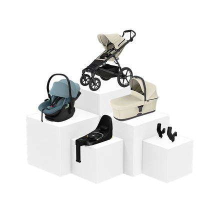 Thule Urban Glide 4 5-in-1 Travel Set – Babywanne, Babyschale & ISOFIX Basis