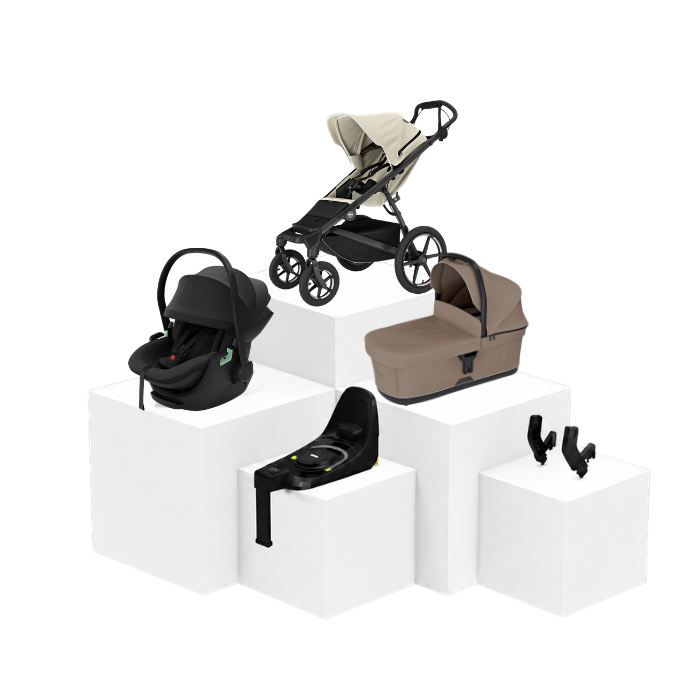 Thule Urban Glide 4 5-in-1 Travel Set – Babywanne, Babyschale & ISOFIX Basis