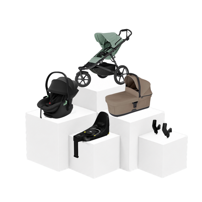 Thule Urban Glide 3 5-in-1 Travel Set – Babywanne, Babyschale & ISOFIX Basis