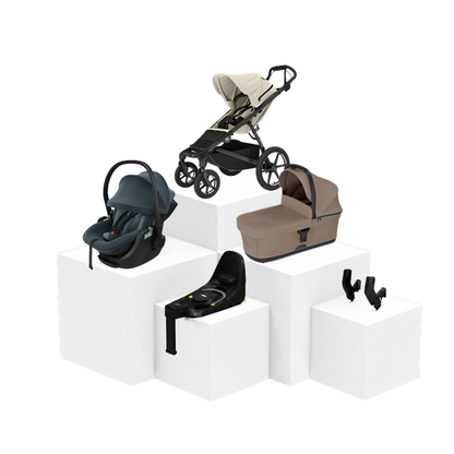 Thule Urban Glide 4 5-in-1 Travel Set – Babywanne, Babyschale & ISOFIX Basis