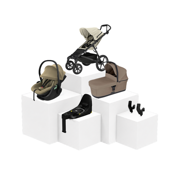 Thule Urban Glide 4 5-in-1 Travel Set – Babywanne, Babyschale & ISOFIX Basis