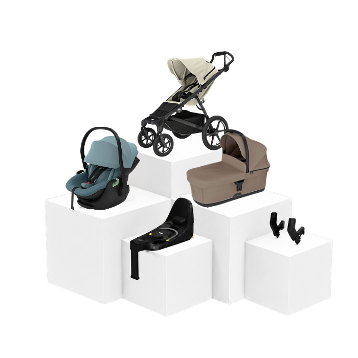 Thule Urban Glide 4 5-in-1 Travel Set – Babywanne, Babyschale & ISOFIX Basis