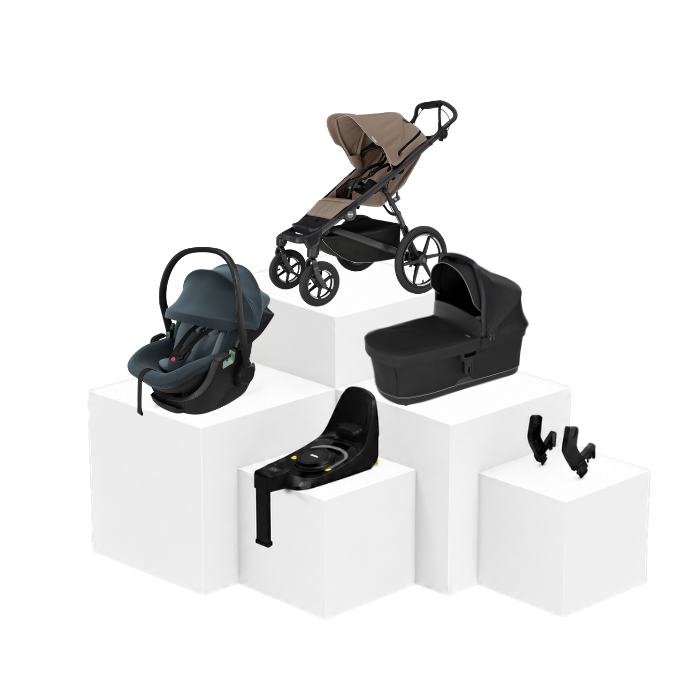 Thule Urban Glide 4 5-in-1 Travel Set – Babywanne, Babyschale & ISOFIX Basis