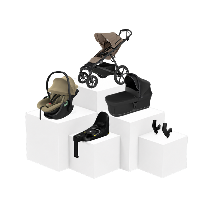 Thule Urban Glide 4 5-in-1 Travel Set – Babywanne, Babyschale & ISOFIX Basis