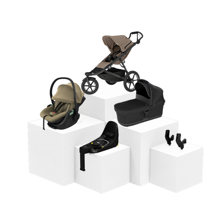 Thule Urban Glide 3 5-in-1 Travel Set – Babywanne, Babyschale & ISOFIX Basis