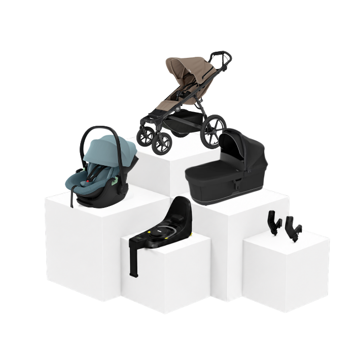 Thule Urban Glide 4 5-in-1 Travel Set – Babywanne, Babyschale & ISOFIX Basis