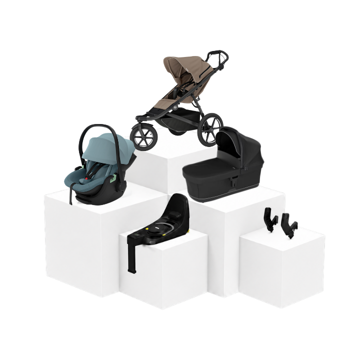 Thule Urban Glide 3 5-in-1 Travel Set – Babywanne, Babyschale & ISOFIX Basis