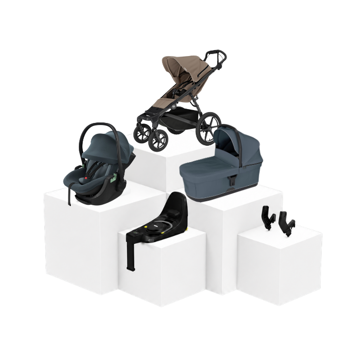 Thule Urban Glide 4 5-in-1 Travel Set – Babywanne, Babyschale & ISOFIX Basis