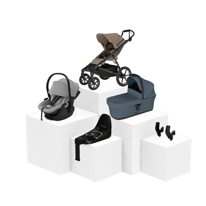 Thule Urban Glide 4 5-in-1 Travel Set – Babywanne, Babyschale & ISOFIX Basis