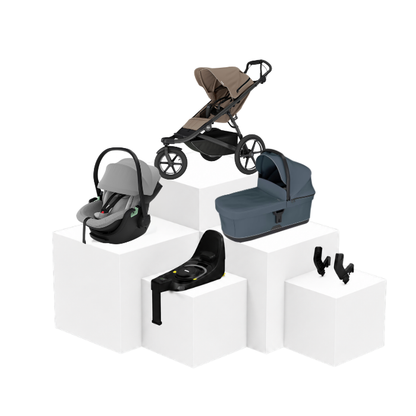 Thule Urban Glide 3 5-in-1 Travel Set – Babywanne, Babyschale & ISOFIX Basis