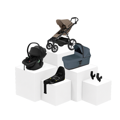 Thule Urban Glide 4 5-in-1 Travel Set – Babywanne, Babyschale & ISOFIX Basis