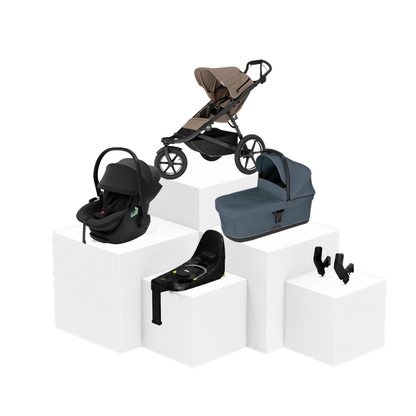 Thule Urban Glide 3 5-in-1 Travel Set – Babywanne, Babyschale & ISOFIX Basis