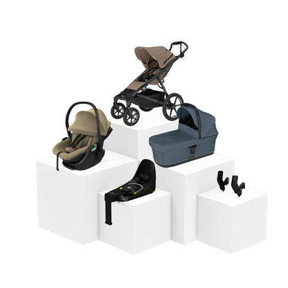Thule Urban Glide 4 5-in-1 Travel Set – Babywanne, Babyschale & ISOFIX Basis