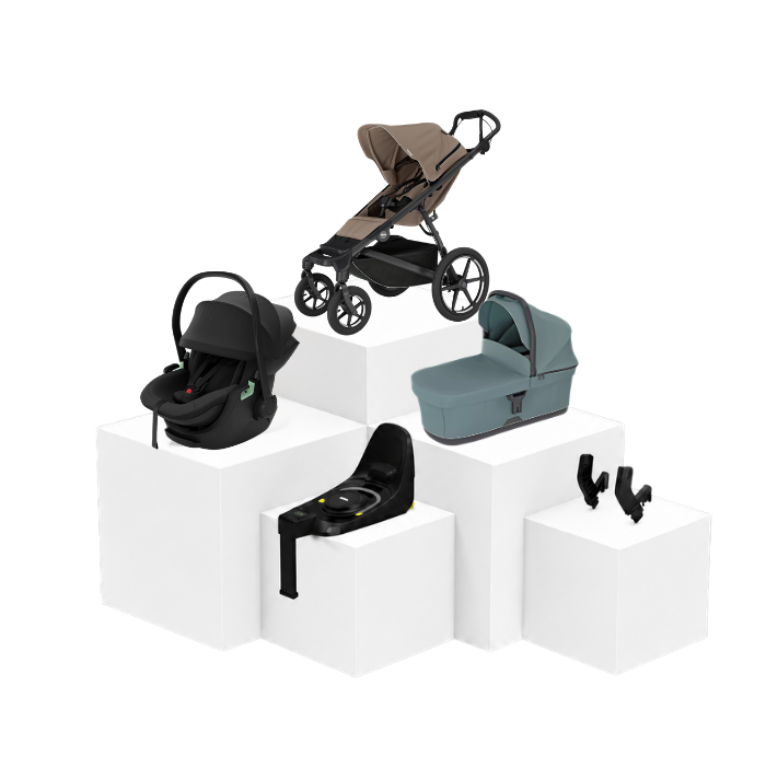Thule Urban Glide 4 5-in-1 Travel Set – Babywanne, Babyschale & ISOFIX Basis