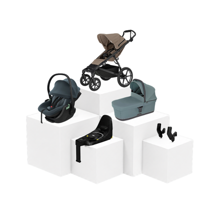 Thule Urban Glide 4 5-in-1 Travel Set – Babywanne, Babyschale & ISOFIX Basis