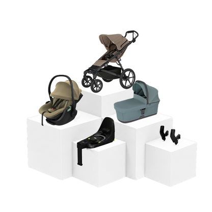 Thule Urban Glide 4 5-in-1 Travel Set – Babywanne, Babyschale & ISOFIX Basis