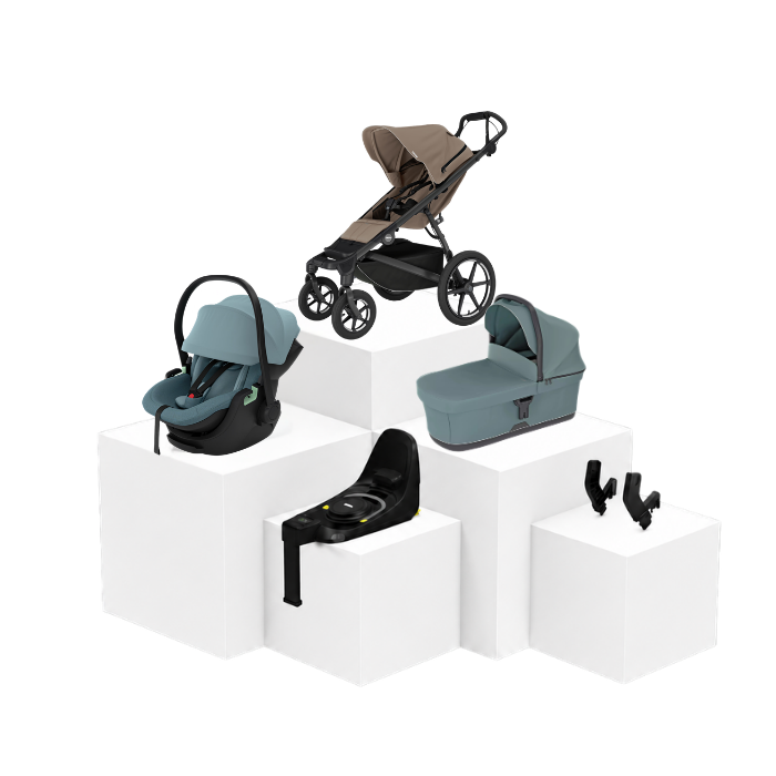 Thule Urban Glide 4 5-in-1 Travel Set – Babywanne, Babyschale & ISOFIX Basis