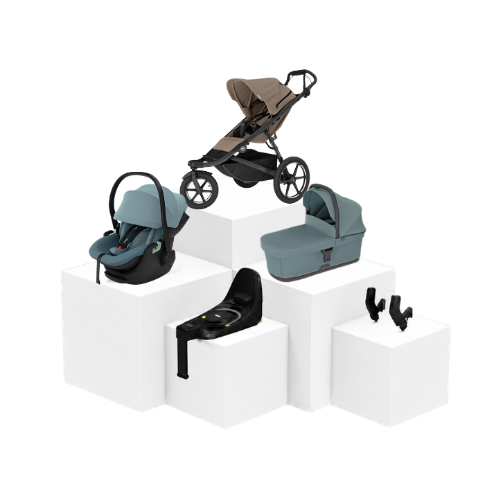 Thule Urban Glide 3 5-in-1 Travel Set – Babywanne, Babyschale & ISOFIX Basis