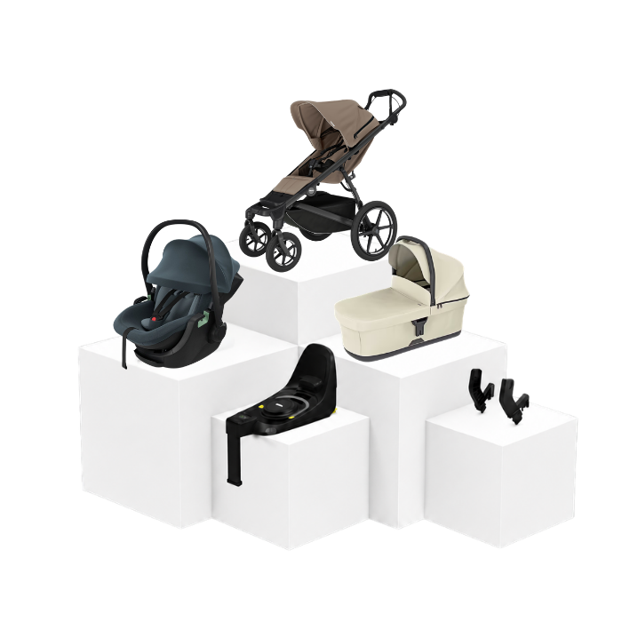 Thule Urban Glide 4 5-in-1 Travel Set – Babywanne, Babyschale & ISOFIX Basis