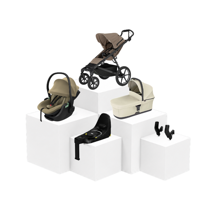 Thule Urban Glide 4 5-in-1 Travel Set – Babywanne, Babyschale & ISOFIX Basis