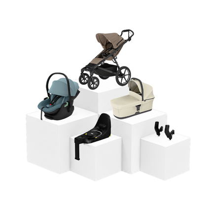 Thule Urban Glide 4 5-in-1 Travel Set – Babywanne, Babyschale & ISOFIX Basis