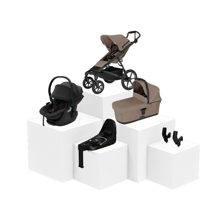 Thule Urban Glide 4 5-in-1 Travel Set – Babywanne, Babyschale & ISOFIX Basis