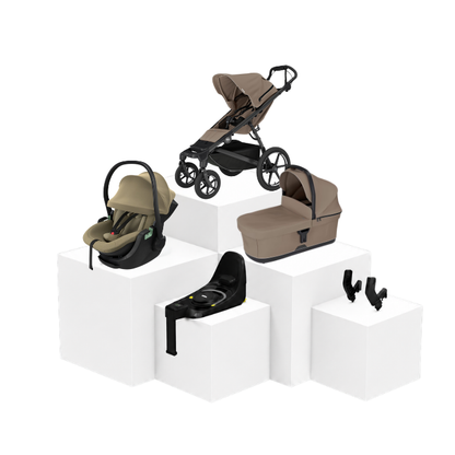 Thule Urban Glide 4 5-in-1 Travel Set – Babywanne, Babyschale & ISOFIX Basis