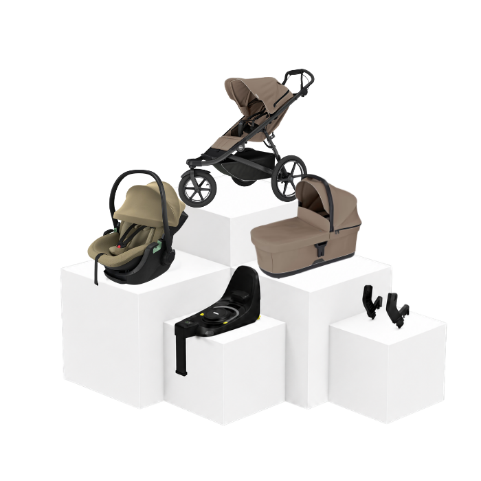 Thule Urban Glide 3 5-in-1 Travel Set – Babywanne, Babyschale & ISOFIX Basis