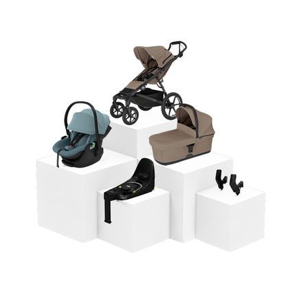 Thule Urban Glide 4 5-in-1 Travel Set – Babywanne, Babyschale & ISOFIX Basis
