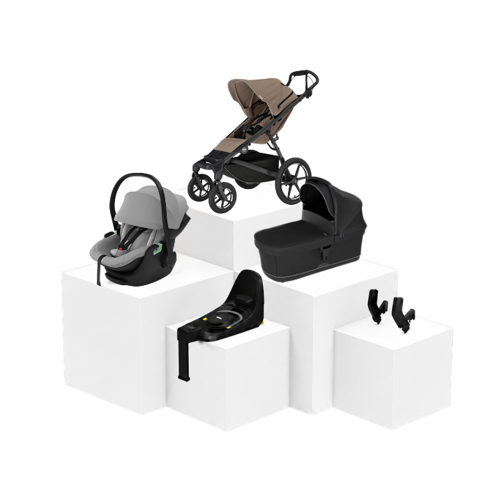 Thule Urban Glide 4 5-in-1 Travel Set – Babywanne, Babyschale & ISOFIX Basis