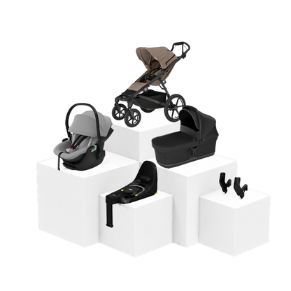 Thule Urban Glide 4 5-in-1 Travel Set – Babywanne, Babyschale & ISOFIX Basis