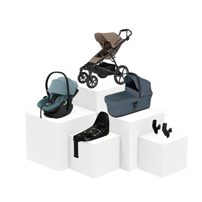 Thule Urban Glide 4 5-in-1 Travel Set – Babywanne, Babyschale & ISOFIX Basis