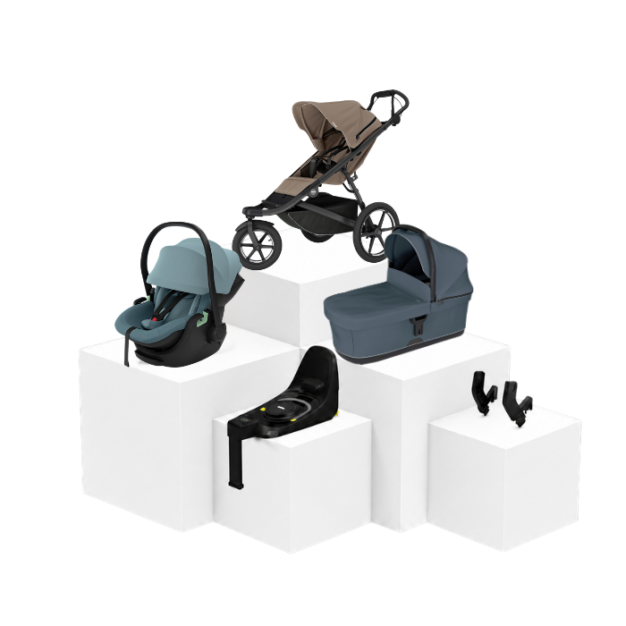 Thule Urban Glide 3 5-in-1 Travel Set – Babywanne, Babyschale & ISOFIX Basis