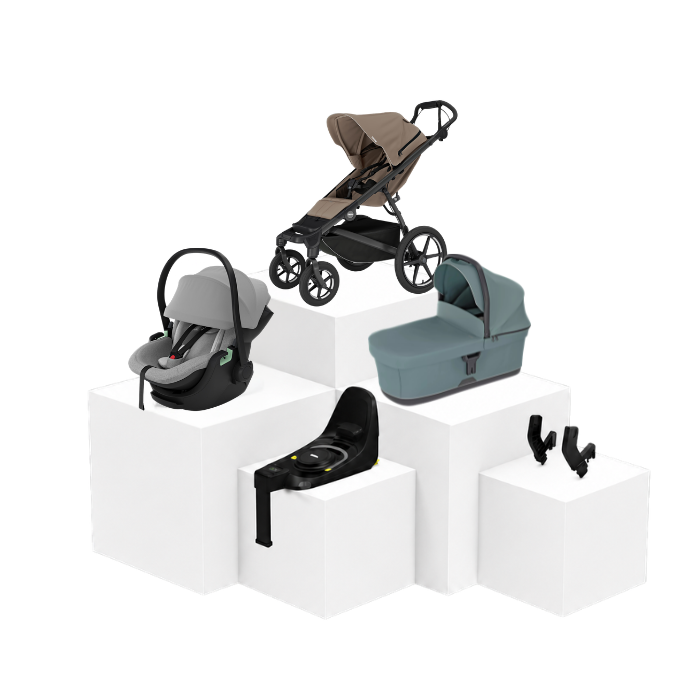 Thule Urban Glide 4 5-in-1 Travel Set – Babywanne, Babyschale & ISOFIX Basis