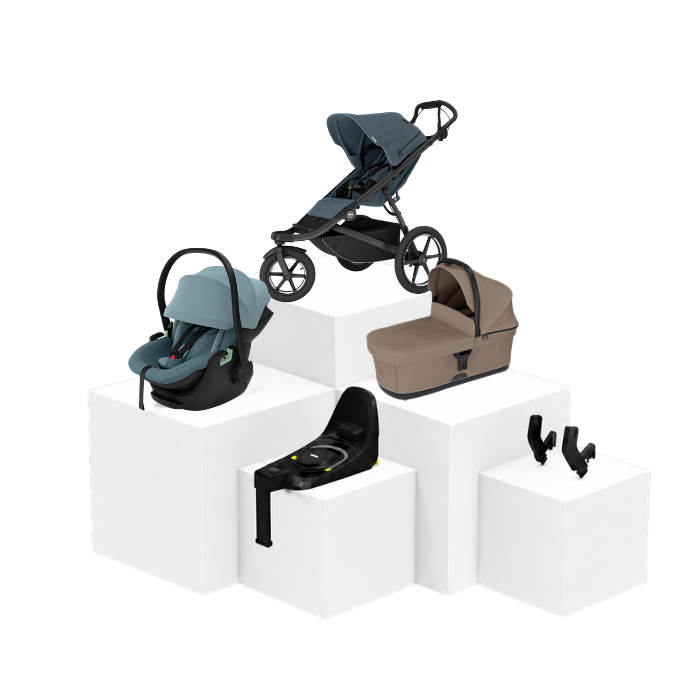 Thule Urban Glide 3 5-in-1 Travel Set – Babywanne, Babyschale & ISOFIX Basis