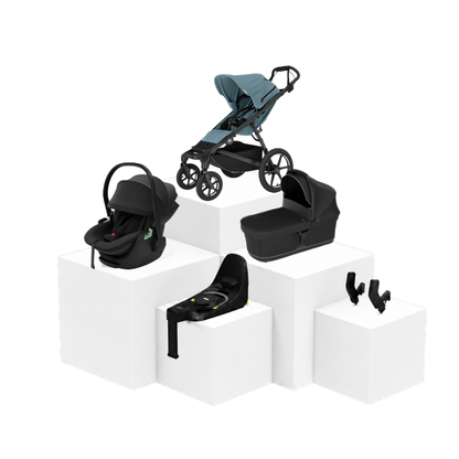 Thule Urban Glide 4 5-in-1 Travel Set – Babywanne, Babyschale & ISOFIX Basis