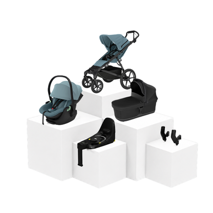 Thule Urban Glide 4 5-in-1 Travel Set – Babywanne, Babyschale & ISOFIX Basis