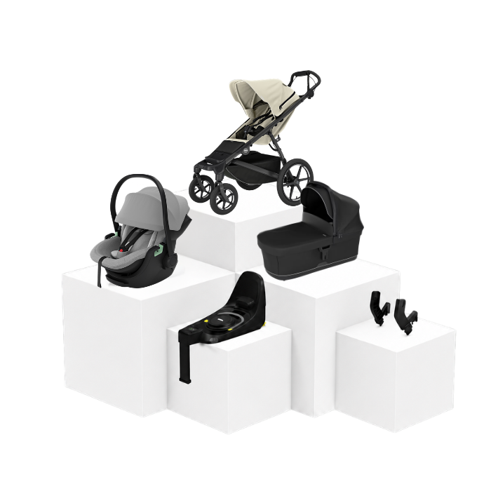 Thule Urban Glide 4 5-in-1 Travel Set – Babywanne, Babyschale & ISOFIX Basis