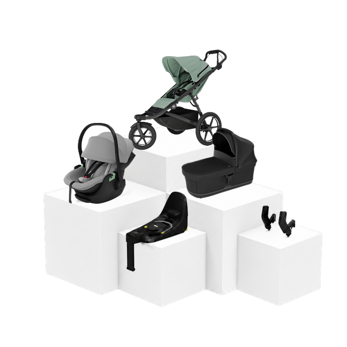 Thule Urban Glide 3 5-in-1 Travel Set – Babywanne, Babyschale & ISOFIX Basis