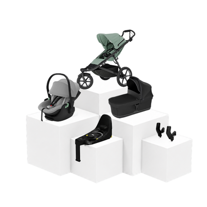 Thule Urban Glide 3 5-in-1 Travel Set – Babywanne, Babyschale & ISOFIX Basis