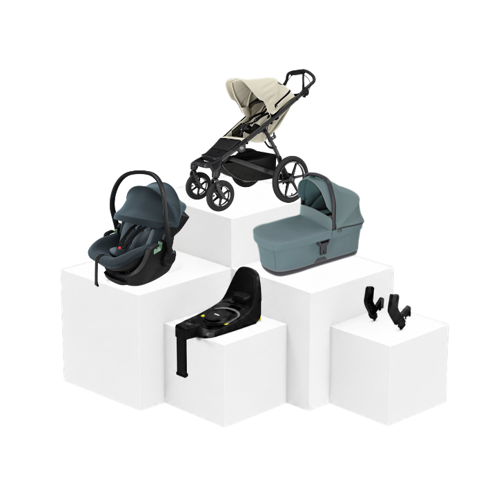 Thule Urban Glide 4 5-in-1 Travel Set – Babywanne, Babyschale & ISOFIX Basis